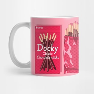 Japanese classic chocolate sticks Mug